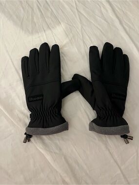 Black Winter Touchscreen Gloves